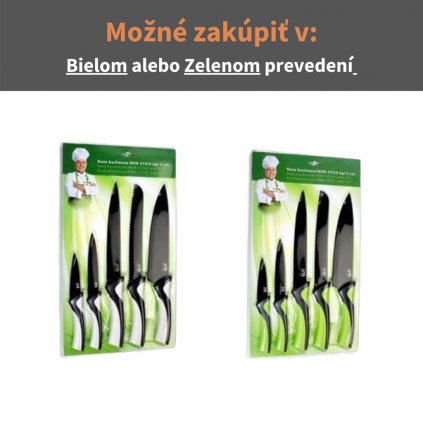 Kuchynské nože NON-STICK sada 5 ks