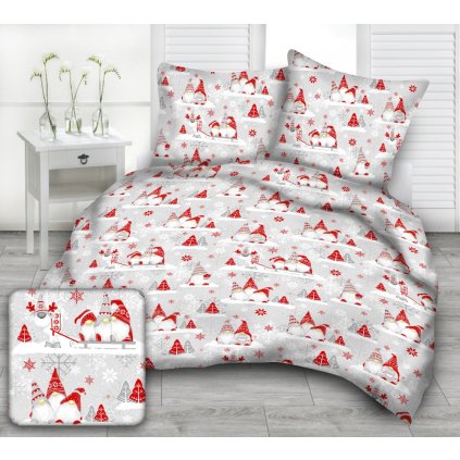 140 DeLuxe Vianočný škriatok červený