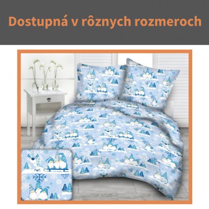 143 DeLuxe Vianočný škriatok modrý