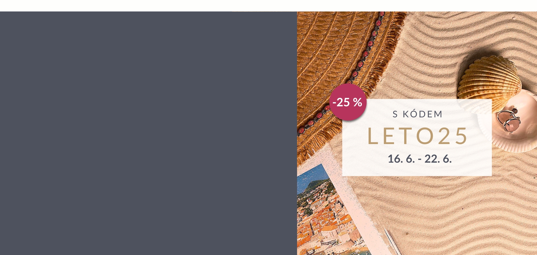 Letní sleva 25