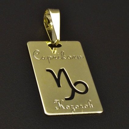 Zlatý přívěsek znamení kozoroh 6216 č. 1