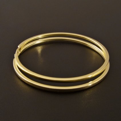 Zlaté kruhy průměr 37 mm č. 1