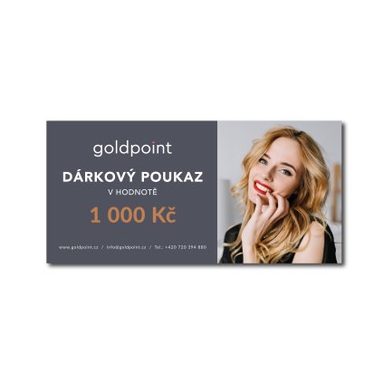 Dárkový poukaz 1000