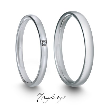 Snubní prsteny ocelové 046 Kristoff a Anna