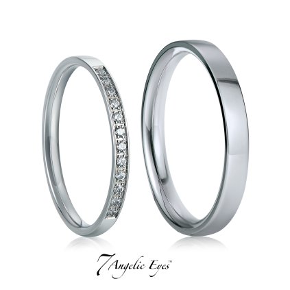 Snubní prsteny ocelové 045 Aladin a Jasmína