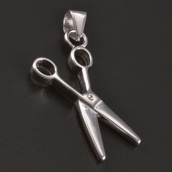 Goldpoint Stříbrný přívěsek nůžky Varianta: stříbrný přívěs