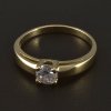 Zlatý prsten zásnubní se zirkonem 5541 č. 1