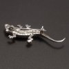 Stříbrná brož ještěrka 6843 č. 2