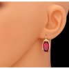 Rubínové zlaté náušnice 7197 č. 3