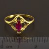 Zlatý prsten s rubínem 8007 č. 2