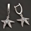 Náušnice bílé zlato hvězdice č. 2