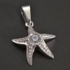 Přívěsek z bílého zlata hvězdice č. 1