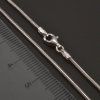 Háďátko řetízek bílé zlato č. 2
