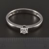 Stříbrný prsten bílý zirkon č. 2