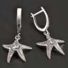 Stříbrné náušnice s hvězdicemi č. 2