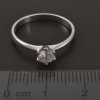 Stříbrný prsten třpytivý zirkon č. 2