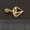 Zlatý přívěsek diamant (Váha 0.90 g)
