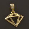 Zlatý přívěsek diamant (Váha 0.90 g)