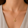 Zlatý přívěsek diamant (Váha 0.90 g)