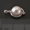 Stříbrný přívěs kultivovaná perla