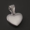 Celostříbrný přívěsek srdíčko