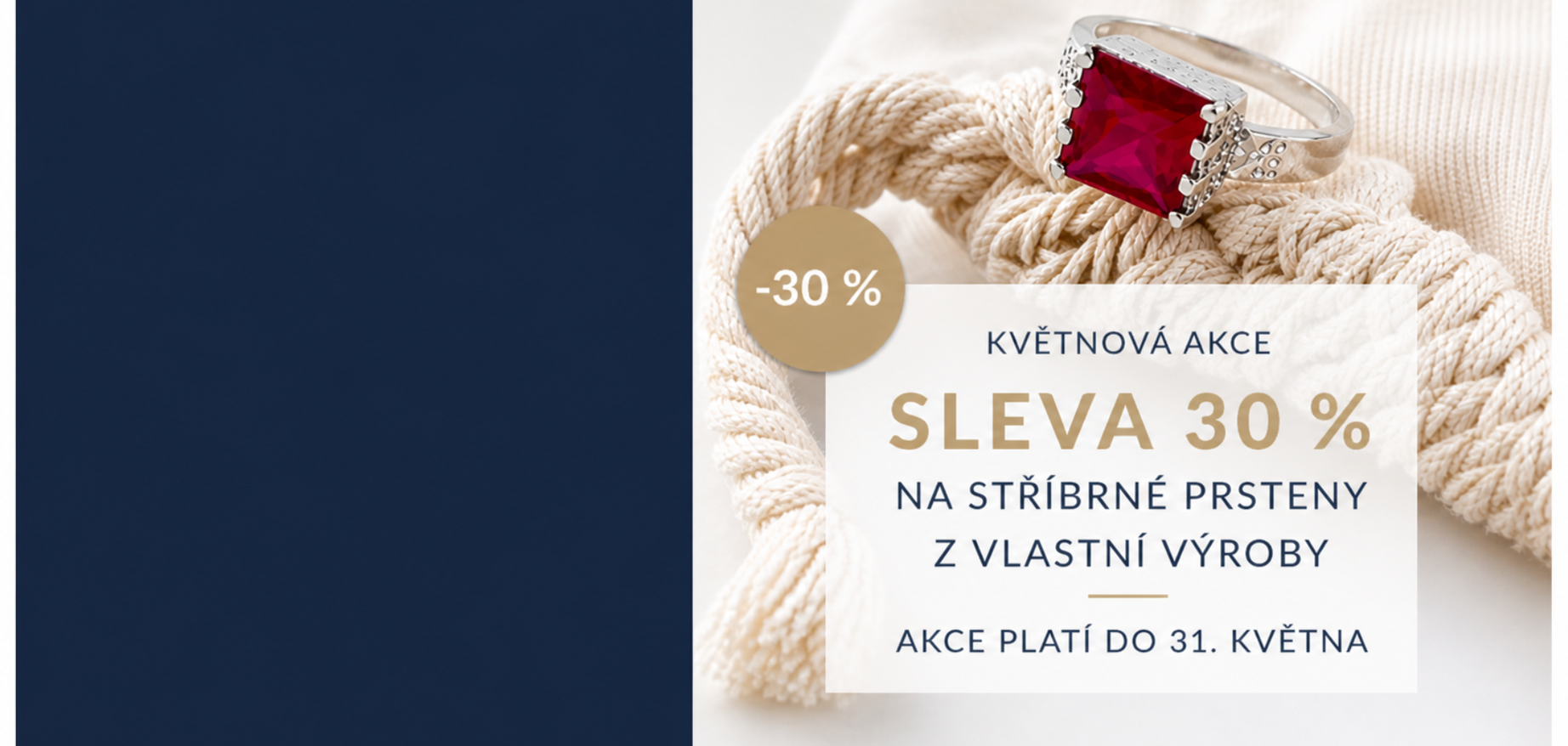 Stříbrné prsteny