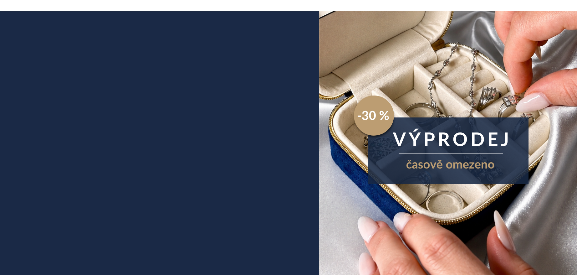 Výprodej stříbrných prstenů -30%