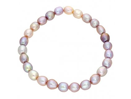 Perlový náramek růžové perly