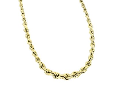 Zlatý náhrdelník kroucený valis