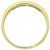 Jednoduchý prsten žluté lesklé zlato č. 5