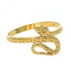 Zlatý prsten tvar had č. 1