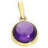 Zlatý přívěšek velký ametyst