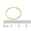Jednoduché zlaté kruhy hranatý prof. č. 2