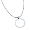 Stříbrný náhrdelník kruh č. 1
