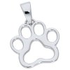 Stříbrný přívěsek tlapička