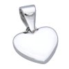 Celostříbrný přívěsek srdíčko