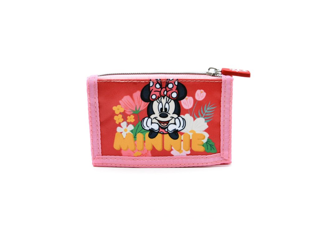 Dětská divčí textilní peněženka Smile Minnie Mouse