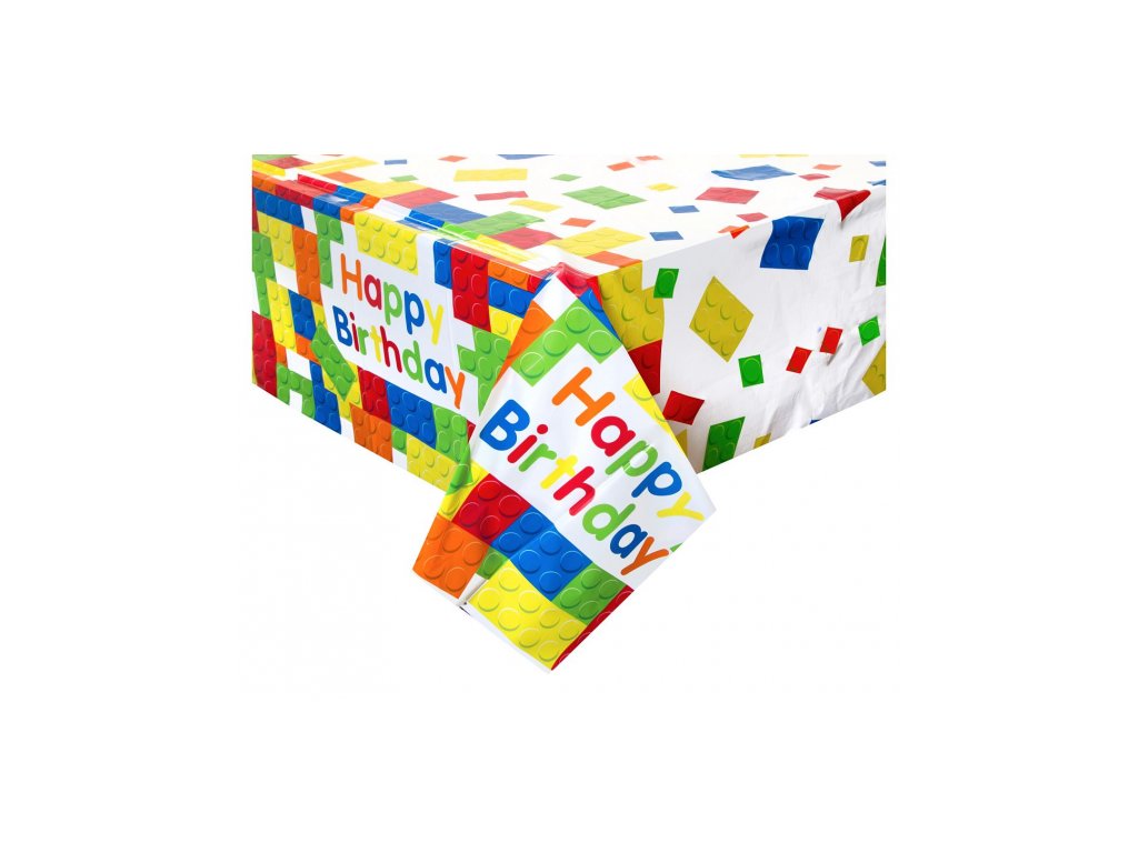 Gumový ubrus Lego - 137 x 213 cm