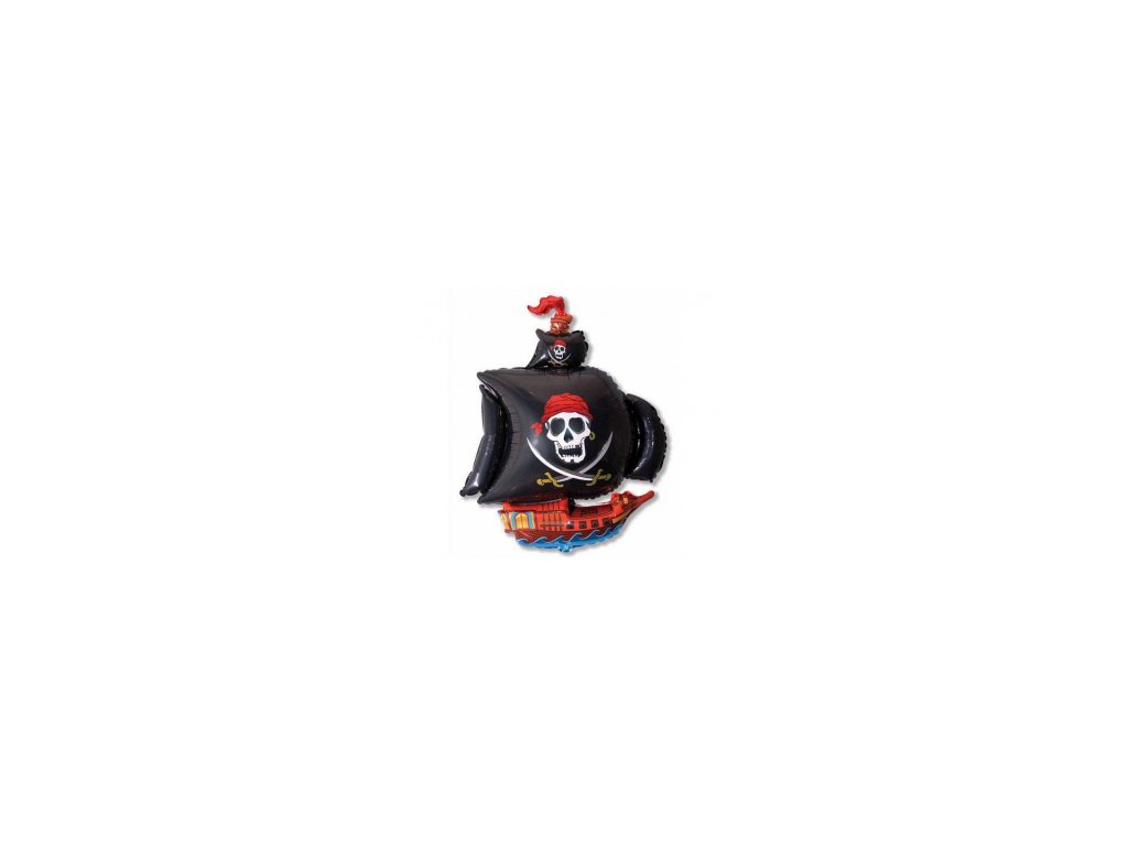 Fóliový balón 24" - Pirátská loď