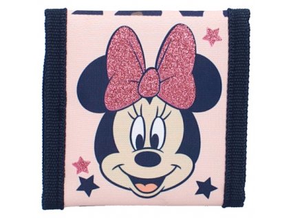 Dětská textilní peněženka Stars Minnie Mouse