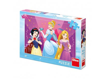 Puzzle "Disney Princess" Odvážné princezny 24 dílků