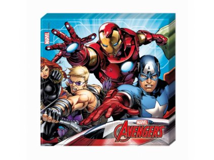 Papírové ubrousky Avengers - 20 ks