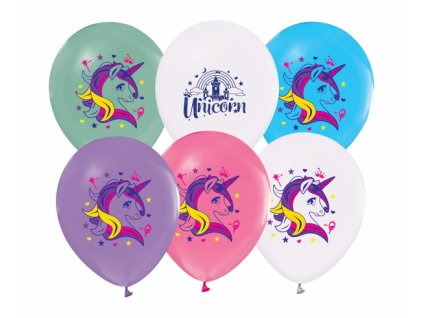 Latexové balóny Unicorn - 5 ks