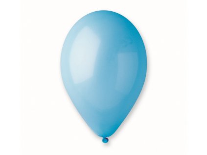 Latexový balón "Pastelový" 9" / 23cm - světle modrá