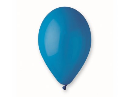 Latexový balón "Pastelový" 9" / 23cm - tmavě modrá
