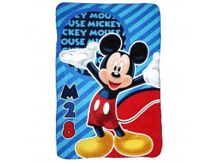 Dětská fleecová deka Mickey Mouse M28 - 100 x 140 cm