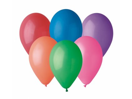 Latexové balóny "Pastelové" 7" / 19 cm - mix barev 25 ks