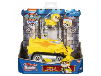 PAW PATROL RYTÍŘI TÉMATICKÉ VOZIDLO RUBBLE