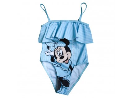 Dívčí jednodílné plavky "Minnie Mouse" - modrá