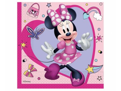 Papírové ubrousky Minnie Mouse - 20 ks